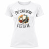 T-shirt de Sport Femme Être coach sportif c'est la vie