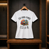 T-shirt de Sport Femme Être marin-pompier c'est la vie