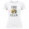 T-shirt de Sport Femme Être préparateur de commandes c'est la vie