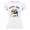 T-shirt de Sport Femme Être femme de chambre c'est la vie