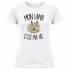 T-shirt de Sport Femme Mon lama c'est ma vie