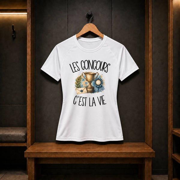 T-shirt de Sport Femme Les concours c'est la vie