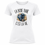 T-shirt de Sport Femme La boxe thaïe c'est la vie