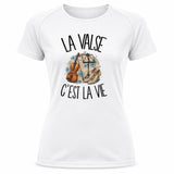 T-shirt de Sport Femme La valse c'est la vie