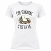 T-shirt de Sport Femme Être éducatrice c'est la vie