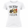T-shirt de Sport Femme Être factrice c'est la vie