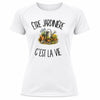 T-shirt de Sport Femme Être jardinière c'est la vie