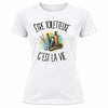 T-shirt de Sport Femme Être toiletteuse c'est la vie