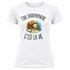 T-shirt de Sport Femme Être entrepreneuse c'est la vie