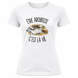T-shirt de Sport Femme Être architecte c'est la vie