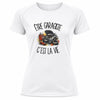 T-shirt de Sport Femme Être garagiste c'est la vie