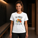 T-shirt de Sport Femme Être maîtresse c'est la vie