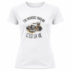 T-shirt de Sport Femme Être prothésiste ongulaire c'est la vie