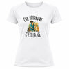 T-shirt de Sport Femme Être vétérinaire c'est la vie