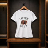 T-shirt de Sport Femme L'accordéon c'est la vie