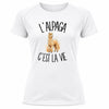 T-shirt de Sport Femme L'alpaga c'est la vie
