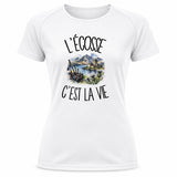 T-shirt de Sport Femme L'Écosse c'est la vie