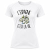 T-shirt de Sport Femme L'Espagne c'est la vie