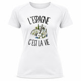 T-shirt de Sport Femme L'Espagne c'est la vie