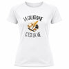 T-shirt de Sport Femme La calligraphie c'est la vie