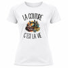 T-shirt de Sport Femme La couture c'est la vie