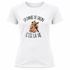 T-shirt de Sport Femme La danse de salon c'est la vie