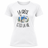 T-shirt de Sport Femme La Grèce c'est la vie
