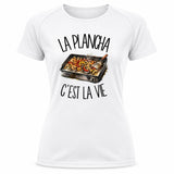 T-shirt de Sport Femme La plancha c'est la vie
