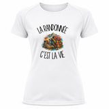 T-shirt de Sport Femme La randonnée c'est la vie