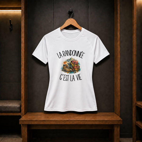 T-shirt de Sport Femme La randonnée c'est la vie
