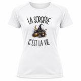 T-shirt de Sport Femme La sorcière c'est la vie