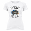 T-shirt de Sport Femme La techno c'est la vie