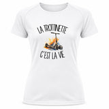 T-shirt de Sport Femme La trottinette c'est la vie