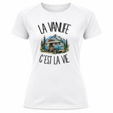 T-shirt de Sport Femme La vanlife c'est la vie