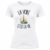 T-shirt de Sport Femme La voile c'est la vie