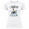 T-shirt de Sport Femme L'aquagym c'est la vie