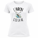 T-shirt de Sport Femme L'aviron c'est la vie