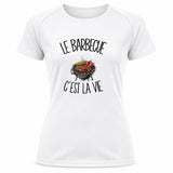 T-shirt de Sport Femme Le barbecue c'est la vie