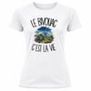 T-shirt de Sport Femme Le bivouac c'est la vie