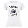 T-shirt de Sport Femme Le bowling c'est la vie