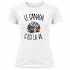 T-shirt de Sport Femme Le Canada c'est la vie