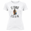 T-shirt de Sport Femme Le chant c'est la vie