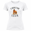 T-shirt de Sport Femme Le cheval de trait c'est la vie