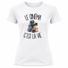 T-shirt de Sport Femme Le cinéma c'est la vie