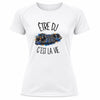 T-shirt de Sport Femme Être DJ c'est la vie