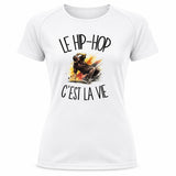 T-shirt de Sport Femme Le hip-hop c'est la vie