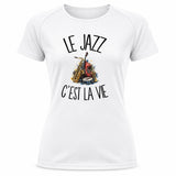 T-shirt de Sport Femme Le jazz c'est la vie