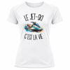 T-shirt de Sport Femme Le jet-ski c'est la vie