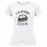 T-shirt de Sport Femme Le jiu-jitsu brésilien c'est la vie