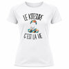 T-shirt de Sport Femme Le kitesurf c'est la vie